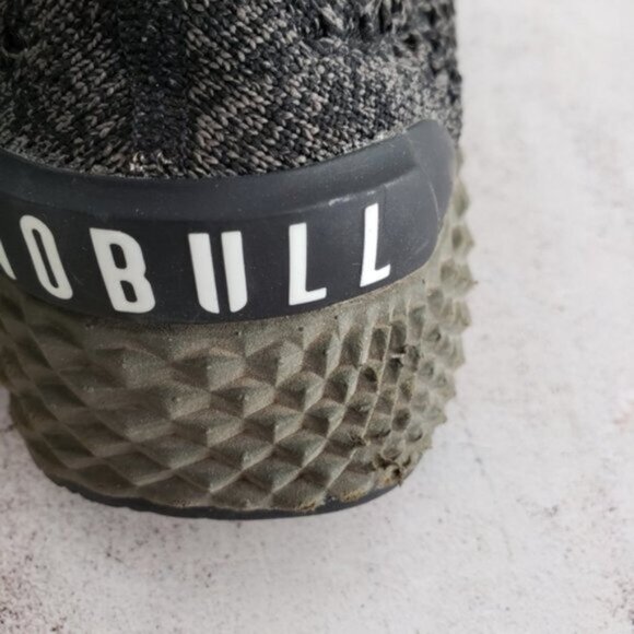Nobull $159 Women's Knit Runner Sneakers size 8.5 Gray Athletic Gym Crossfit - Picture 9 of 10